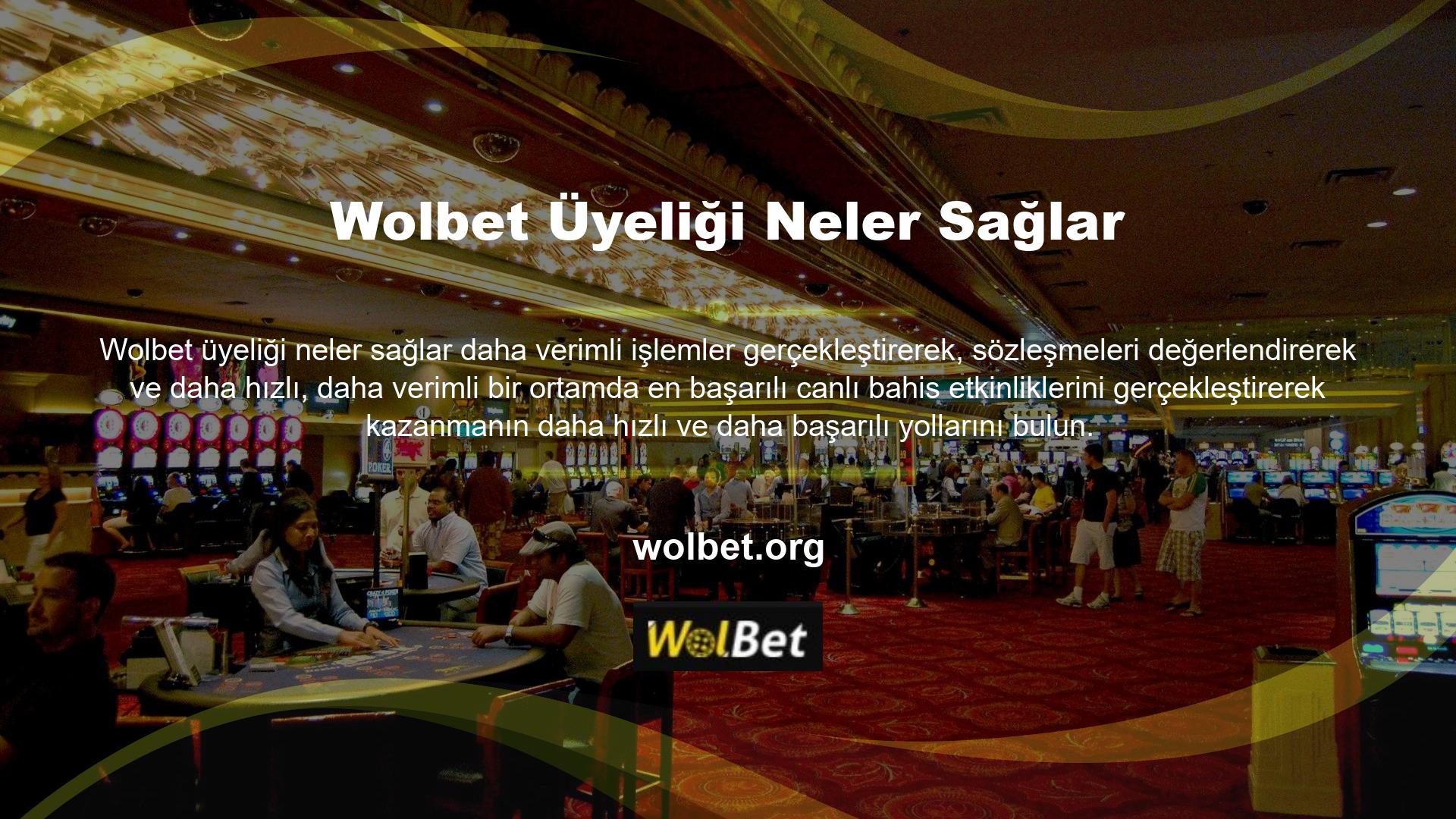 Wolbet yeni faaliyete geçmiş bir online casino sitesidir